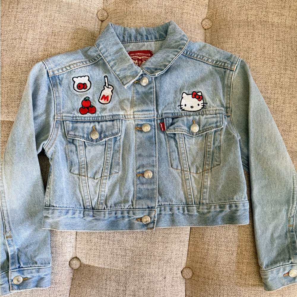 Levi’s x Hello Kitty Demin Jacket- Size 6X